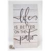 Image 1 : NEW KINDRED SPIRITS "LIFE IS BETTER ON THE PATIO"