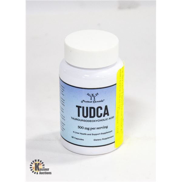 NEW 60 COUNT BOTTLE OF TUDCA 500MG LIVER HEALTH