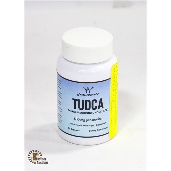 NEW 60 COUNT BOTTLE OF TUDCA 500MG LIVER HEALTH