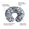 Image 2 : BRAND NEW BOPPY NURSING PILLOW WITH GREY DINOSAURS