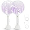Image 1 : NEW 2 PIECE ELECTRIC FLY SWATTER