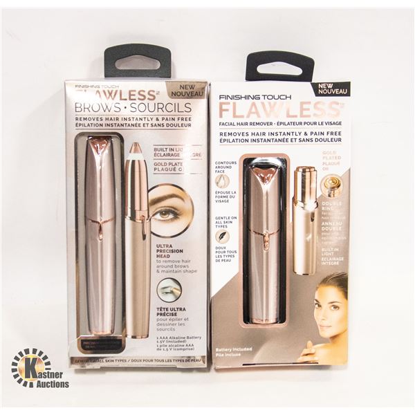 NEW WITH BOX FINISHING TOUCH FLAWLESS FACIAL HAIR