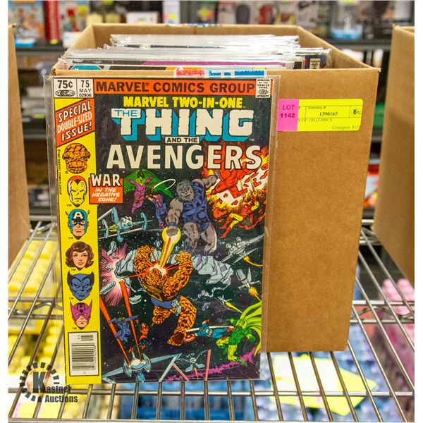 BOX OF 150 COMICS