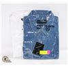 Image 1 : NEW MEN'S SHIRTS 1DENIM 1WHITE SIZE 2XL