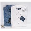 Image 1 : NEW MEN'S SHIRTS 1DENIM 1WHITE SIZE XL