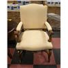 Image 1 : ANTIQUE THRONE HIGH BACK SOLID WOOD