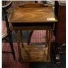 Image 1 : VINTAGE SOLID WOOD TELEPHONE STAND