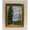 Image 1 : FRAMED ORIGINAL OIL PAINTING SIGNED JOYCE