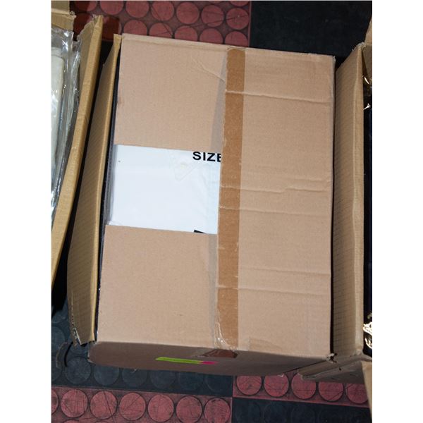 NEW MEN'S SHIRTS CASE OF 9 WHITE SIZE L