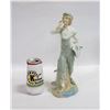 Image 1 : MIGUEL REQUENA "PAPER BOY" CERAMIC FIGURINE 12"