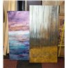 Image 1 : 2 CANVAS WALL HANGINGS FROM SHOWHOME