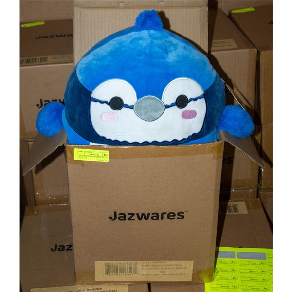 BRAND NEW SQUISHMALLOW 14" BLUE JAY