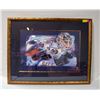 Image 1 : FRAMED 28" X 35" T SALO PRINT