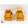 Image 2 : PAIR OF WOODEN TRUCKS