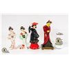 Image 1 : 4 MADE IN JAPAN TRADITIONAL STYLE STATUETTES