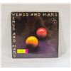 Image 1 : VENUS AND MARS 1975 LP VINYL RECORD