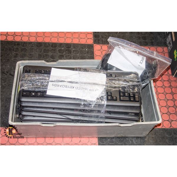 COMPUTER KEYBOARDS + DONGLES/MATCHING MOUSE FOR