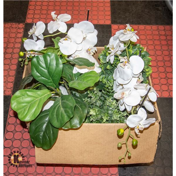 LARGE LOT OF HOMESENSE FLOWER DISPLAYS