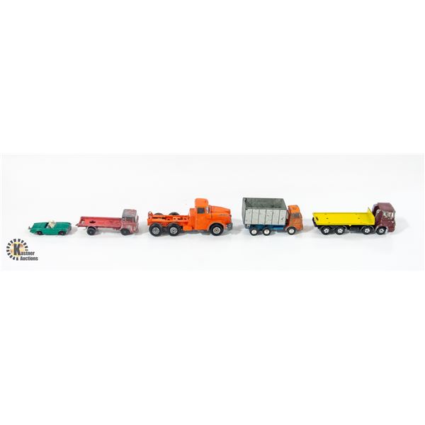 VINTAGE DIECAST VEHICLES HENSHEL,