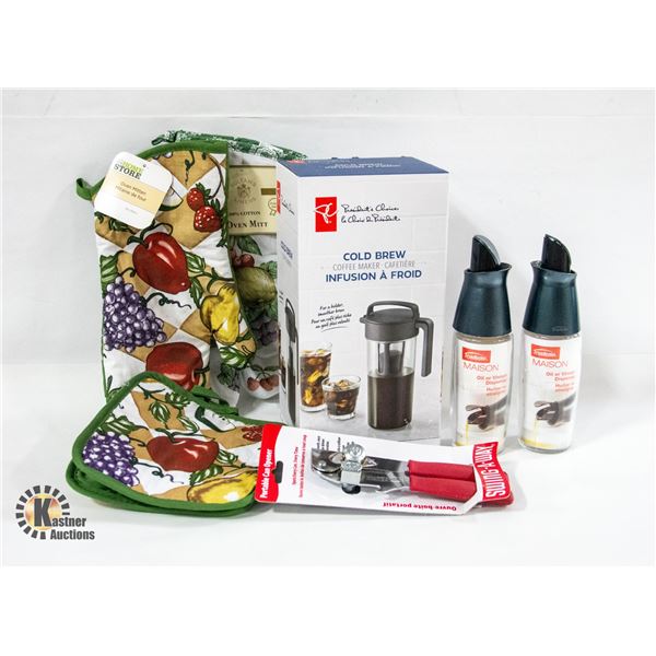 NEW ITEMS POT HOLDER SETS, PC COLD