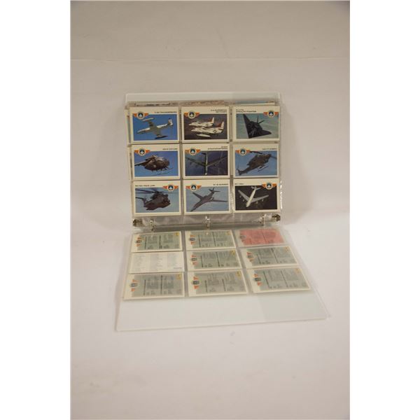 BINDER 1992 TRADING CARDS WINGS