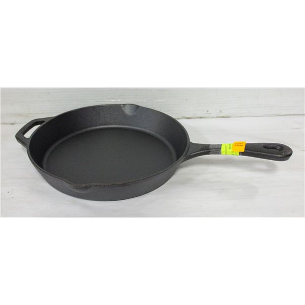 NEW PRE-SEASON 10" CAST IRON SKILLET / FRYING PAN