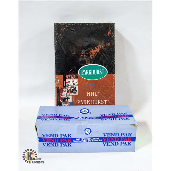 LOT OF 2 BOXES 91/92 OPC & PARKHURST SEALED