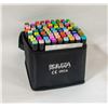 Image 1 : NEW 80 COLORS MARKERS ARTIST DRAWING TIP MARKERS