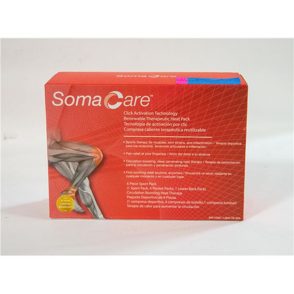 NEW 6PCS SOMA CARE SPORT CLICK ACTIVATION REUSABLE