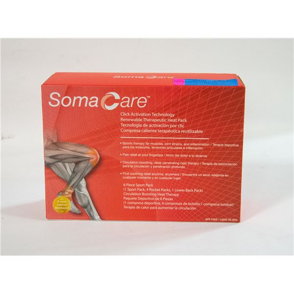 NEW 6PCS SOMA CARE SPORT CLICK ACTIVATION REUSABLE