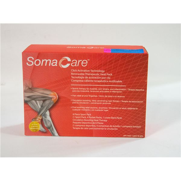 NEW 6PCS SOMA CARE SPORT CLICK ACTIVATION REUSABLE