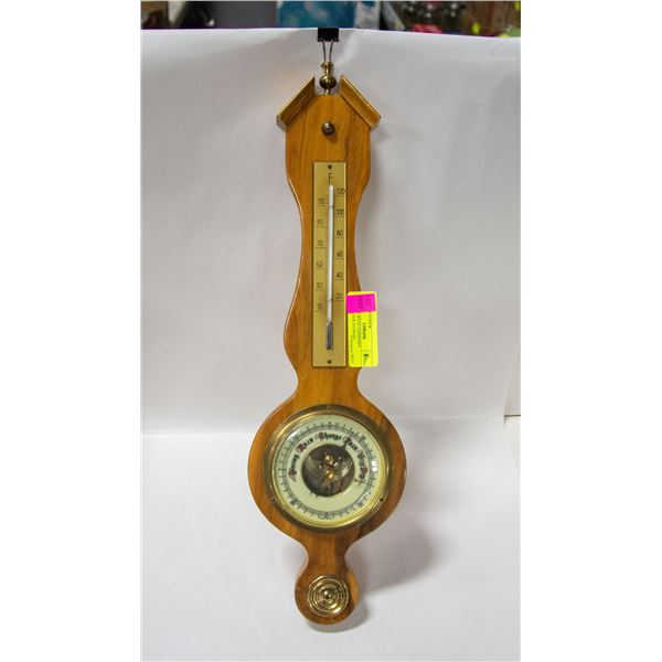 MADE IN WEST GERMANY BAROMETER STORMY