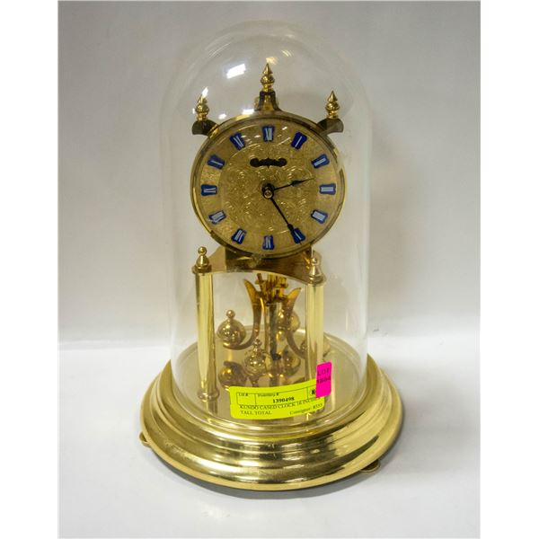 KUNDO CASED CLOCK 16 INCHES TALL TOTAL