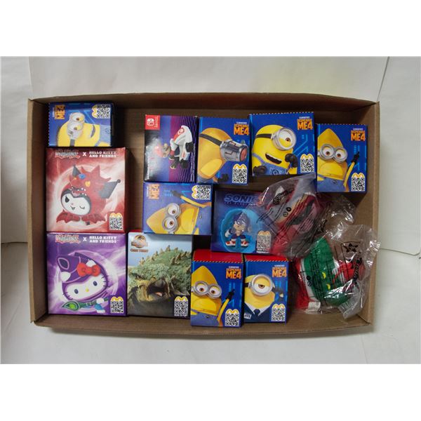 BRAND NEW MCDONALDS/CARLS JR COLLECTIBLES