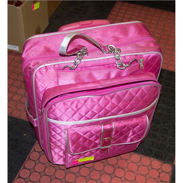 PINK BAG ON WHEELS