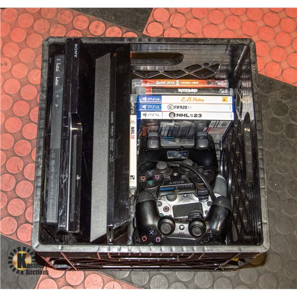 UNTESTED PS3/4 CONSOLES, GAMES+CONTROLLERS AS IS