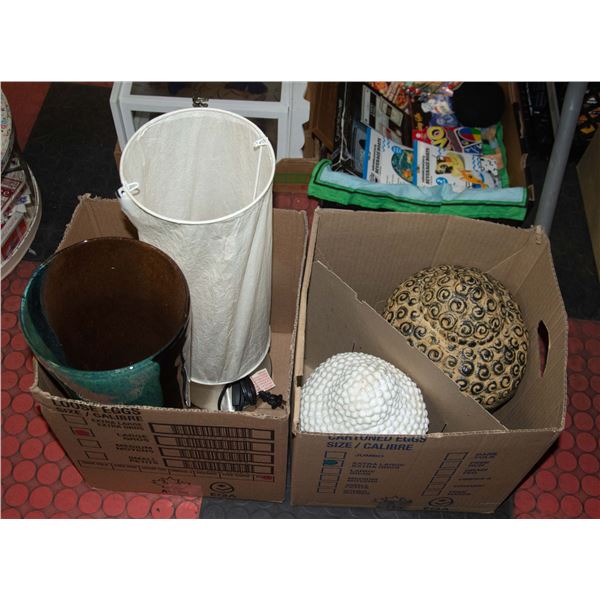 FLOOR VASE SOLD WITH DESK LAMP