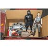 Image 1 : 18 INCH TALL STAR WARS COLLECTORS FIGURES