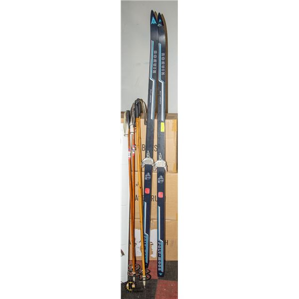 NORUIK MULTI LAMINATED VINTAGE SKI'S