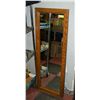 Image 1 : KROEHLER SOLID OAK MIRROR 17 INCHES X 47 INCHES