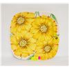 Image 1 : AMBER FLOWER MIKASA HANDCRAFTED PLATTER