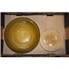 Image 3 : AMBER DINNERWARE SET 4 ITALIAN HAMMERED