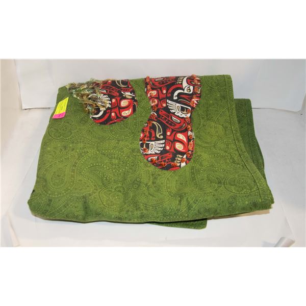 4 FT INDIGENOUS PATCHWORK QUILT-ESTATE