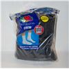 Image 1 : BLACK CREW SOCKS 12-16 SIZE 6-PACK FRUIT OF