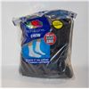 Image 1 : BLACK CREW SOCKS 12-16 SIZE 6-PACK FRUIT OF