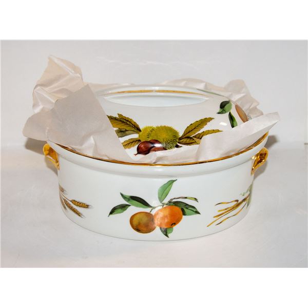 VINTAGE ROYAL WORCESTER EVESHAM 10" SERVING DISH