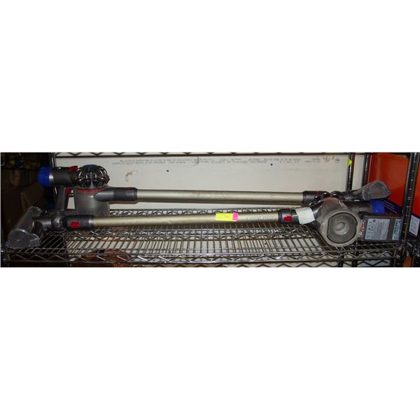 LOT OF DYSON HANDHELD VACUUMS