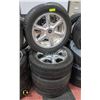 Image 1 : "PAWN SHOP" FULL SET OF TIRES R16 5 BOLT PATTERN