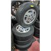 Image 1 : "PAWN SHOP" FULL SET OF R14 5 BOLT PATTERN TIRES