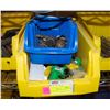 Image 1 : "PAWN SHOP" YELLOW/BLUE HARDWARE BINS-